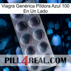 Viagra Genérica Píldora Azul 100 En Un Lado 30